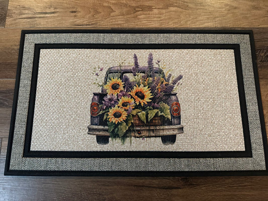 Truck Bed Full of Wild Flowers