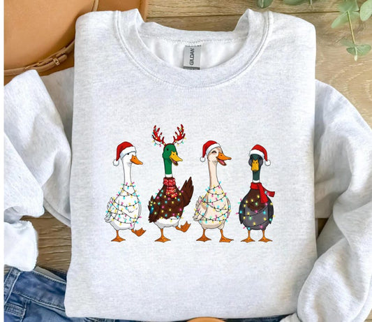 Vintage Christmas Duck