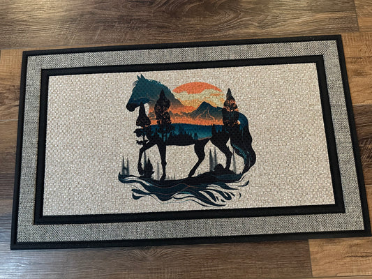 Horse Sunset