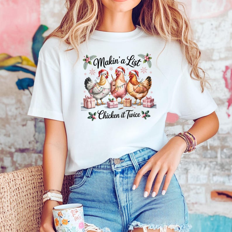 Making a list, Chicken it twice.