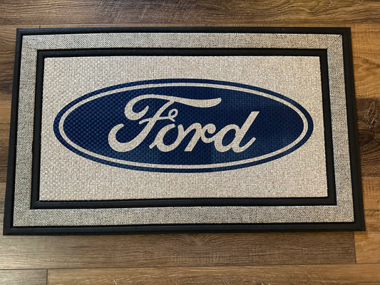 Car Make Door Mats - Ford or Chevrolet